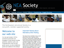 Tablet Screenshot of neasociety.com